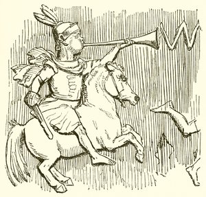 Römischer Soldat zu Pferd