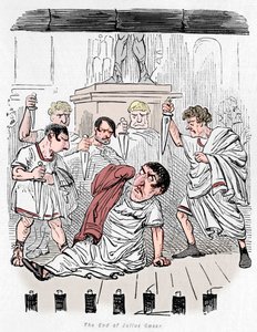 Das Ende von Julius Caesar, 1852
