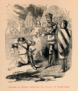 Thomas von Rokeby erhält die Ritterwürde