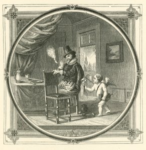 Rauch ist die Nahrung der Liebenden (Stich)