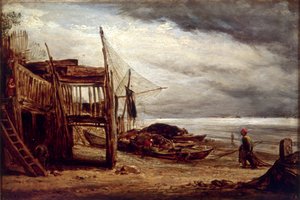 Eine Küstenszene, 1860