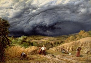 Sturm bei der Ernte, 1856