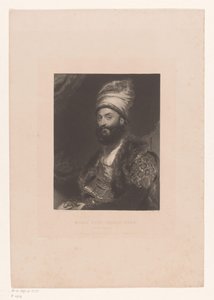 Porträt von Mirza Abolhassan Khan Ilchi von John Lucas