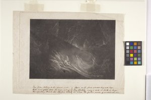 Satan auf dem brennenden See von John Marin