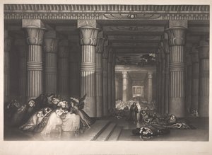 Tod des Erstgeborenen von John Martin