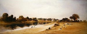 Die Themse, Twickenham von John Martin