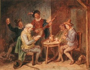 Eine musikalische Gesellschaft von John Massey Wright