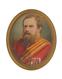 Generalleutnant David Pott (1812-1881) in Uniform