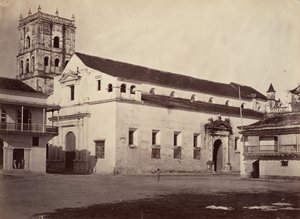 Tropische Landschaft, Kathedrale, Cartagena, 1871