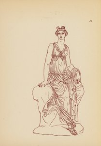 Antikes griechisches Frauenkostüm