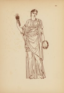 Antikes griechisches Frauenkostüm von John Moyr Smith