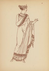 Antikes griechisches Frauenkostüm von John Moyr Smith