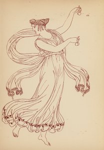 Antikes griechisches Frauenkostüm von John Moyr Smith