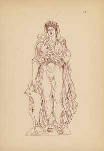 Antikes griechisches Frauenkostüm von John Moyr Smith