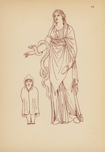 Antikes griechisches Frauenkostüm von John Moyr Smith