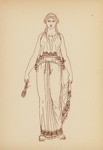 Antikes griechisches Frauenkostüm von John Moyr Smith