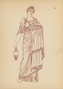 Antikes griechisches Frauenkostüm von John Moyr Smith
