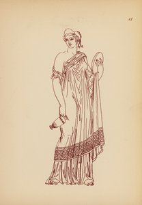 Antikes griechisches Frauenkostüm von John Moyr Smith