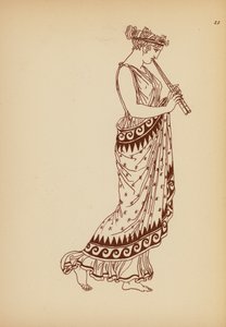 Antikes griechisches Frauenkostüm von John Moyr Smith
