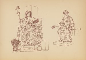 Antikes griechisches Frauenkostüm von John Moyr Smith