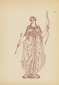 Antikes griechisches Frauenkostüm von John Moyr Smith
