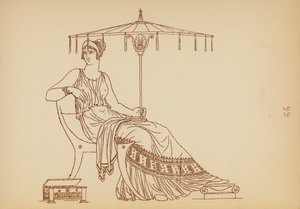 Antikes griechisches Frauenkostüm von John Moyr Smith