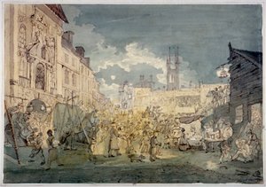 Bartholomew-Messe, West Smithfield, City of London, 1813