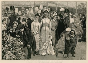 Eine Blumenschau in den Gärten der Royal Botanic Society, Regent
