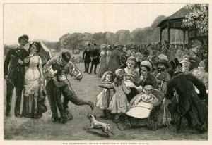 Musik und Erfrischungen: Die Band im Regent