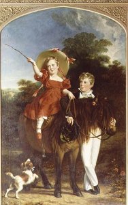 Die Familie Petre (Detail)