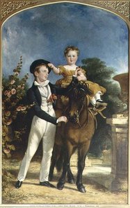 Die Familie Petre (Detail)