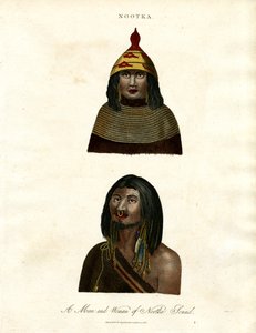 Ein Mann und eine Frau aus Nootka Sound von John Pass