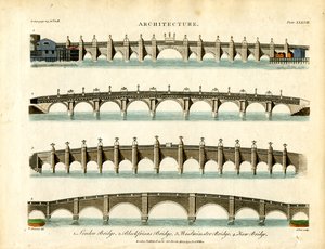 Historische Londoner Brücken von John Pass