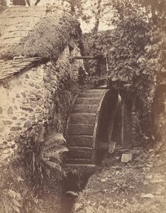 Die Neue Mühle, bei Lynton, Nord-Devon, 1856 von John Percy