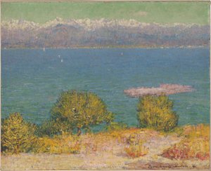 Die Bucht von Nizza, 1891 von John Peter Russell