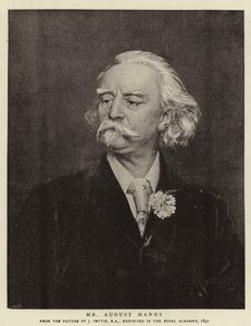 Herr August Manns von John Pettie