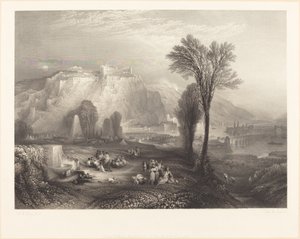 Ehrenbreitstein von John Pye after Joseph Mallord William Turner