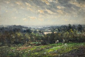 Landschaft mit Fernblick