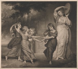 Die Familie Gower: Die Kinder von Granville, 2. Earl of Gower von John Raphael Smith