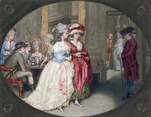 Die Promenade im Carlisle House, 1781