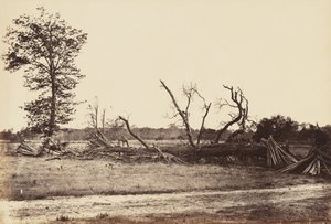 Äußerste Linie der konföderierten Werke, Cold Harbor, April 1865