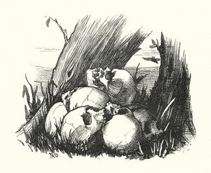 Vignette, Die Feinde Roms von John Reinhard Weguelin