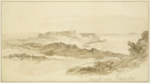 Küste bei Clevedon von John Reverend Eden