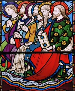 Sechs Apostel (Detail) von John Richard Clayton