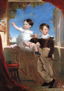 John Strange Williams und Sarah Ann Williams, 1830 von John Richard Wildman