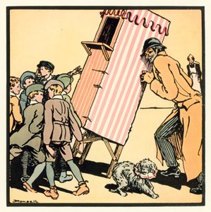 Kensington Reime: Die Punch-und-Judy-Show von John Robert (after) Monsell