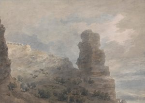 Ein Blick vom Gasthaus in Terracina