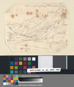 Zwischen La Chapelle und St. John de Maurienne von John Robert Cozens