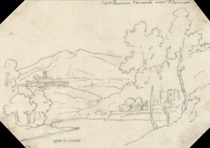 Kartäuserkloster bei Florenz von John Robert Cozens