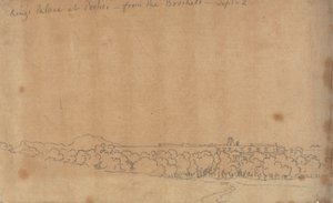 Königspalast in Portici vom Boschetto, 2. September